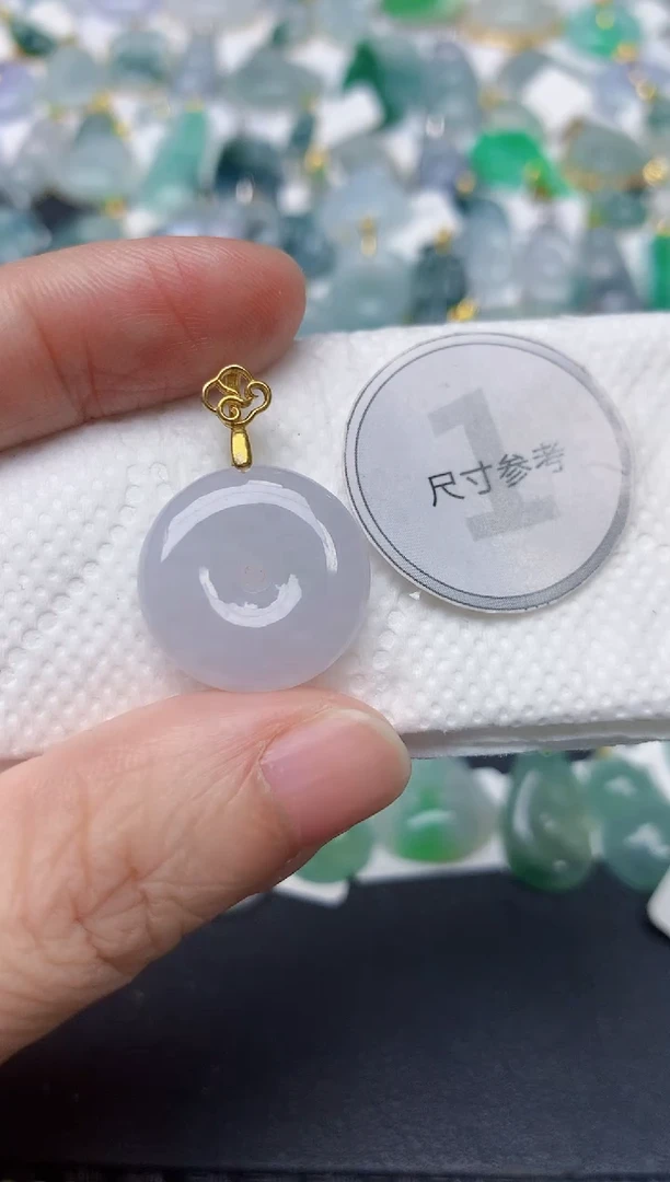 颈饰未镶嵌翡翠天然缅甸A货翡翠