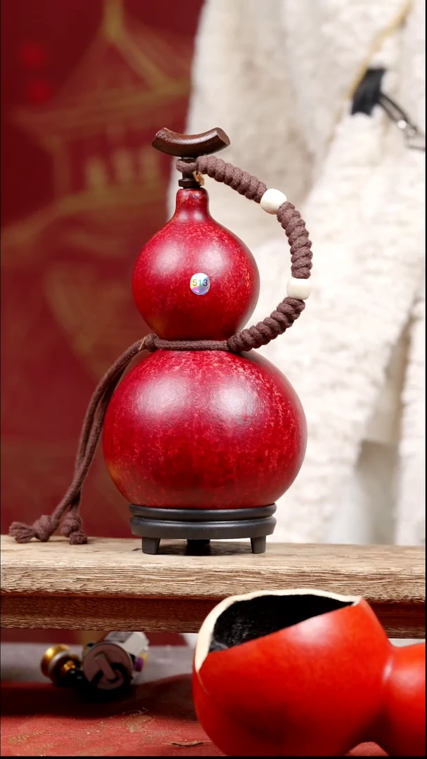 513号纯手工制作天然大漆真葫芦