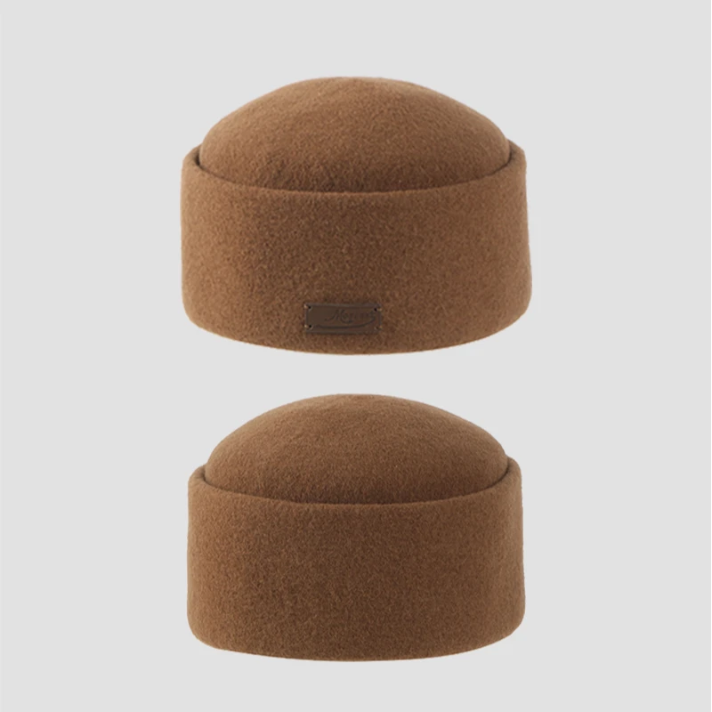 MOSSANTAW25 秋冬新款 经典Pillbox Hat 药盒帽 5007250010111
