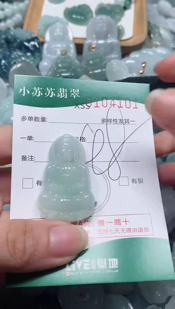 【闪购商品】翡翠颈饰未镶嵌闪购商品0104101