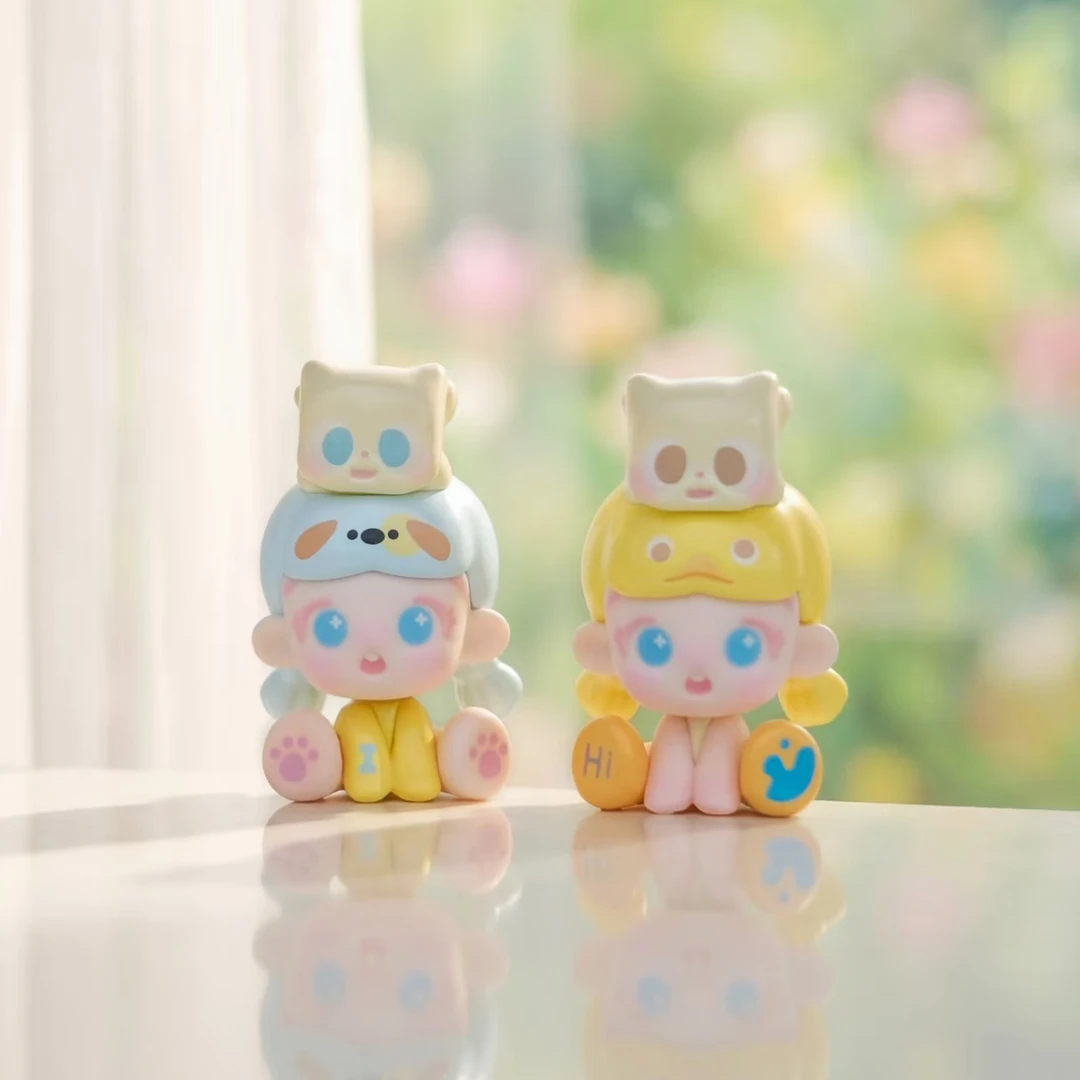 【拆盒】倒倒动物派对系列萌粒潮玩盲盒拆盒拆袋