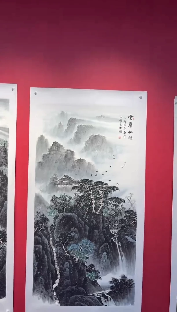 国画经典国画宣纸手绘