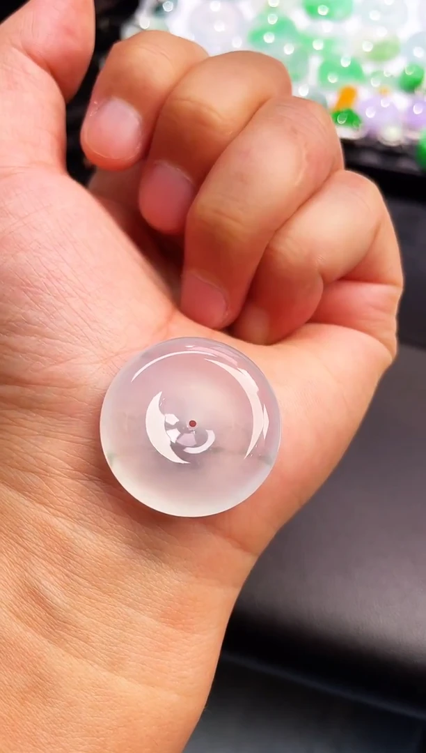 颈饰未镶嵌翡翠【60】平安扣 尺寸 29   6.1mm