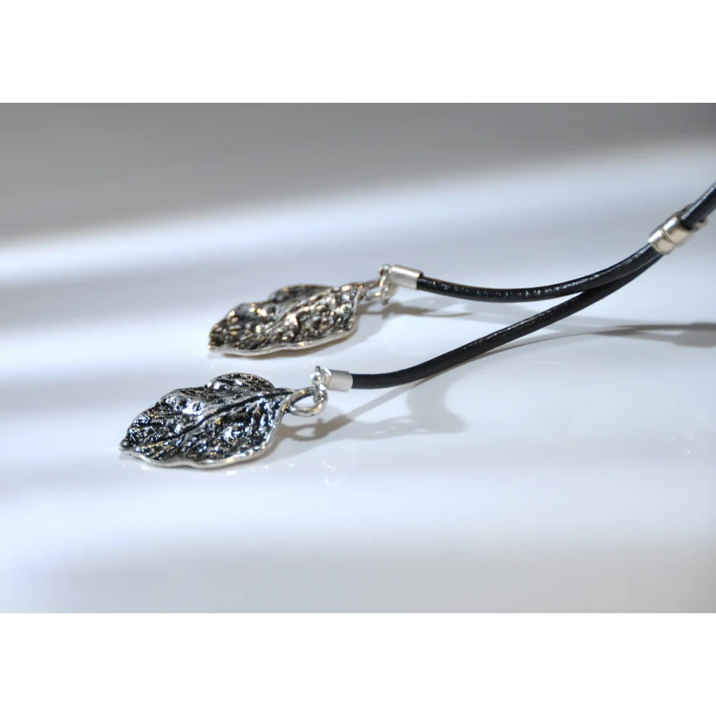 铜合金项链 YIWEN-简约气质款叶子项链XL0827