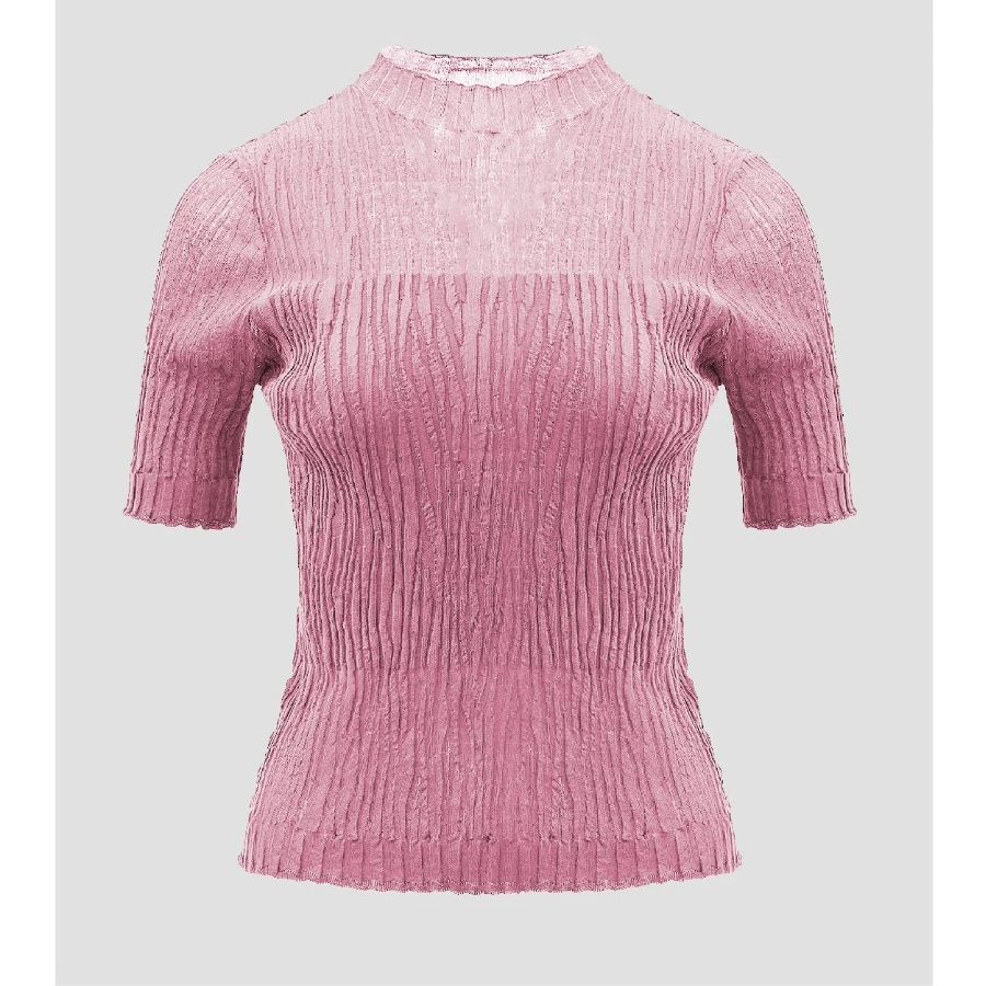 撤柜商品不退换（介意勿拍）气质百搭套头衫半袖T恤短袖 735181