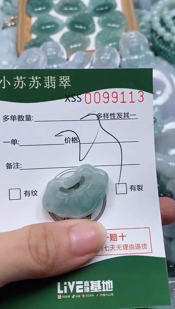 【闪购商品】翡翠颈饰未镶嵌闪购商品0099113