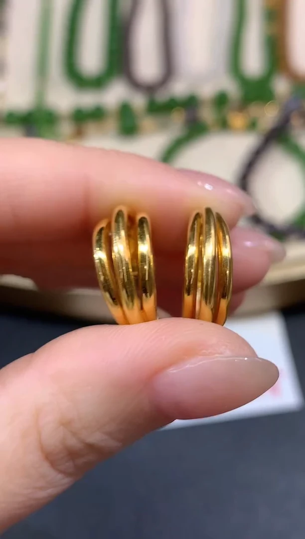 耳饰18K金A585|多样性发货一件|1599