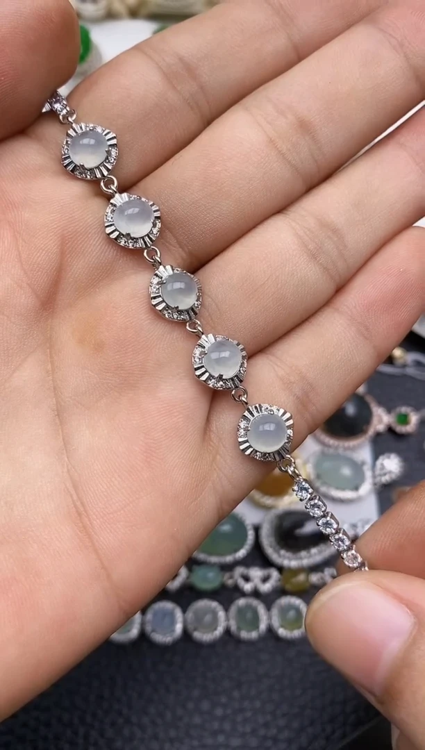 未镶嵌手链翡翠1598