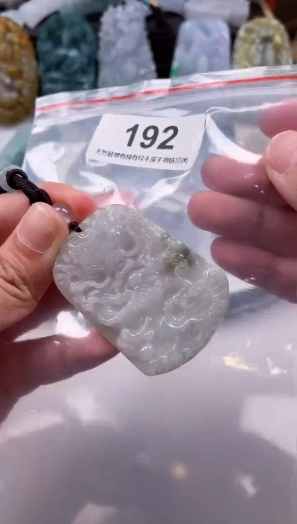 【闪购商品】翡翠颈饰未镶嵌天然缅甸A货翡翠192