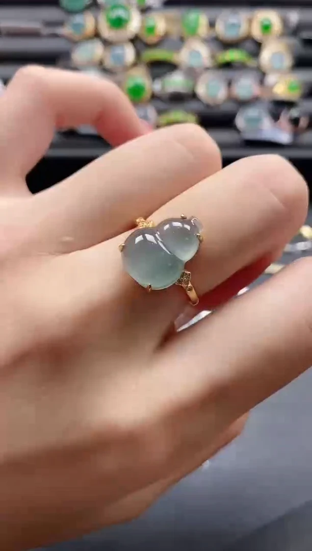 【闪购商品】翡翠戒指银S925镶嵌1111