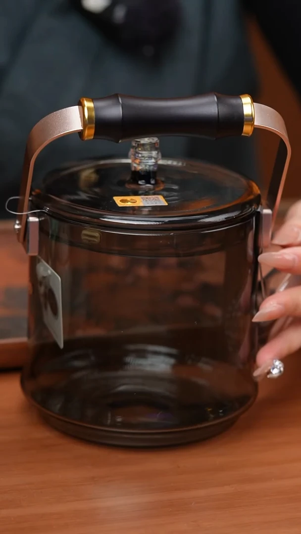 【闪购商品】禾器/烟灰君若壶/滤片款/紫光檀把