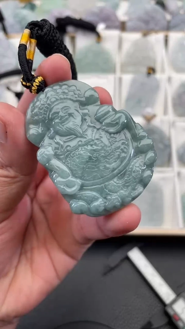 颈饰未镶嵌翡翠天然缅甸翡翠A货224