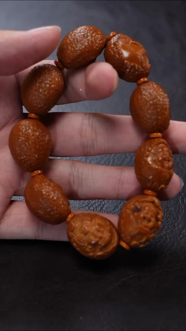 手串/手链橄榄核八万核雕文玩作品