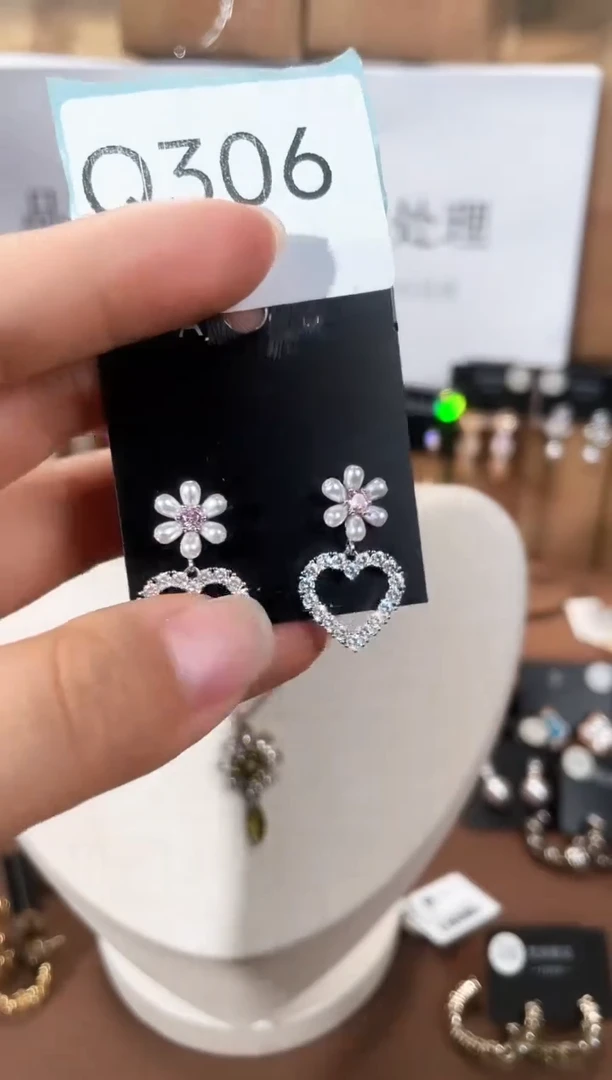 合金925银锆石Q306