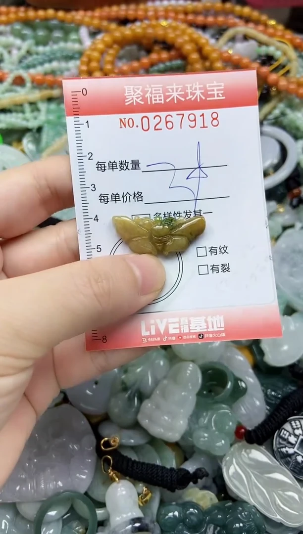 未镶嵌挂件翡翠闪购0267918