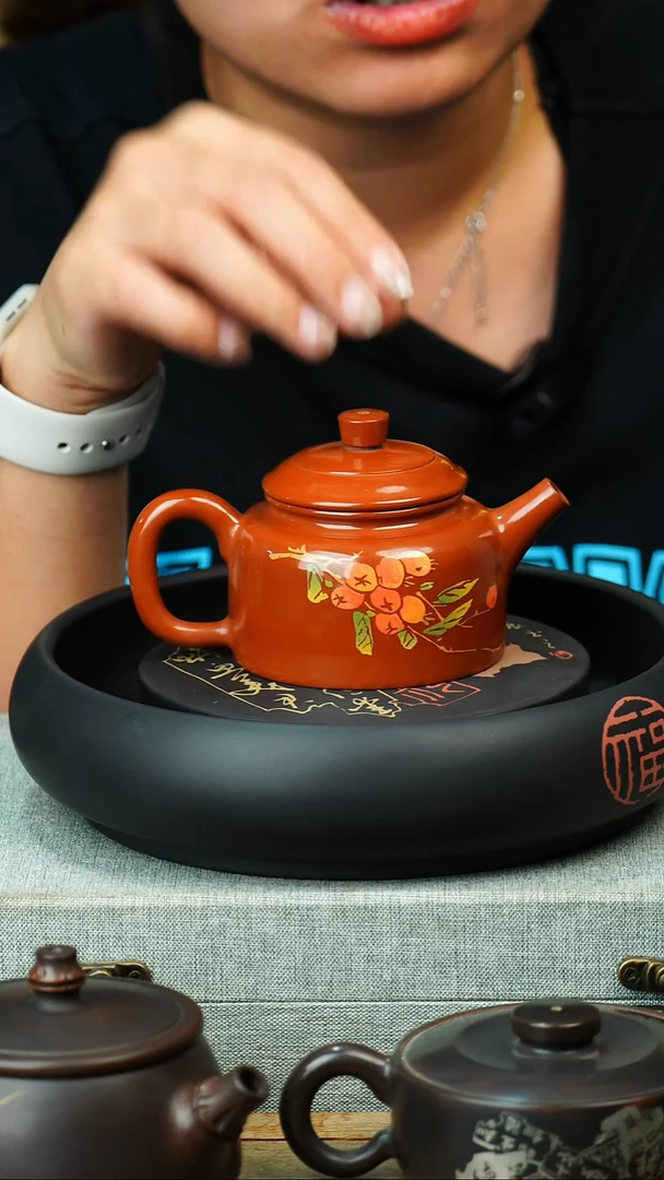 杯黄倩建水紫陶完品115