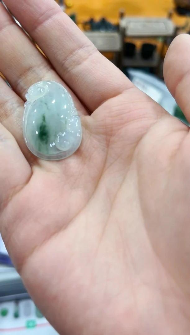 颈饰未镶嵌翡翠龙06