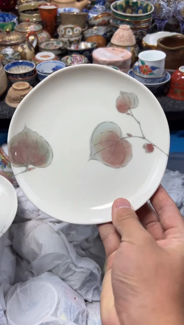 瓷片鲁*夫夏目海外回流瓷器中古品。