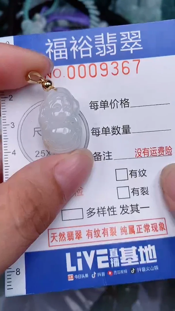 翡翠未镶嵌颈饰...0009367