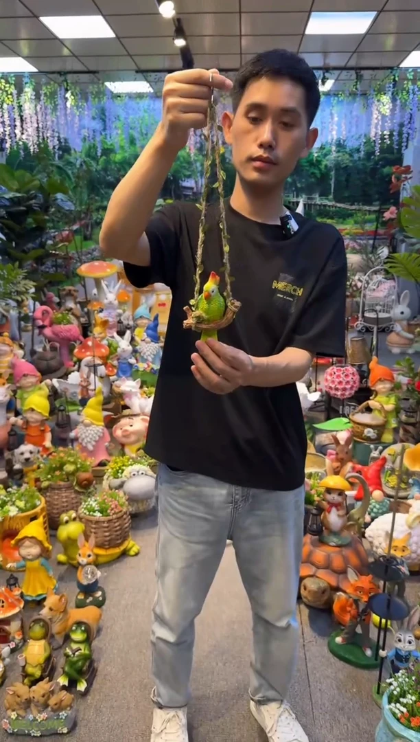 无花朵花园庭院摆件&00&