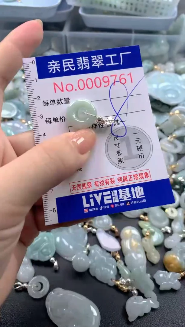 颈饰未镶嵌翡翠9761