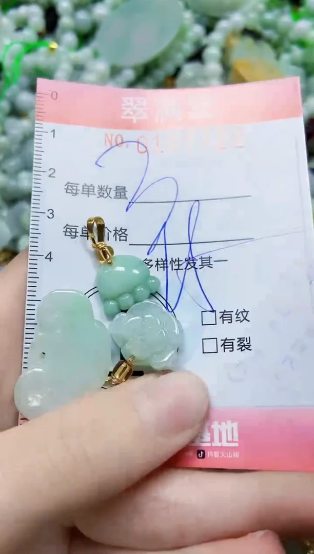 【闪购商品】翡翠颈饰未镶嵌闪购0107722