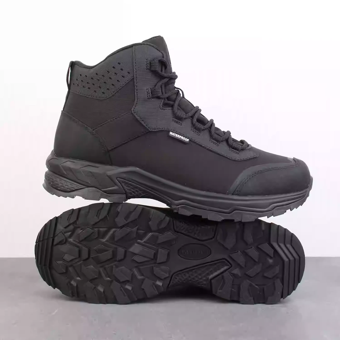 出俄罗斯冬季男士防水保暖轻便舒适户外徒步鞋防滑耐磨大码登山鞋