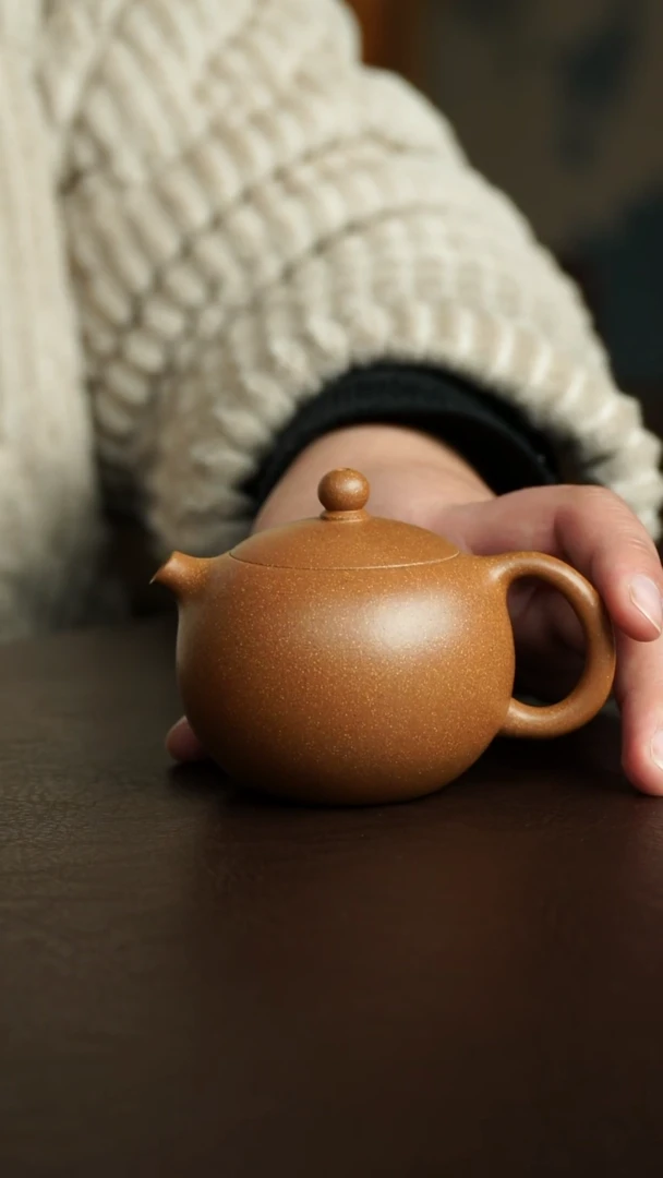 茶杯紫砂57号 李建军老师桂花砂珍珠小西施