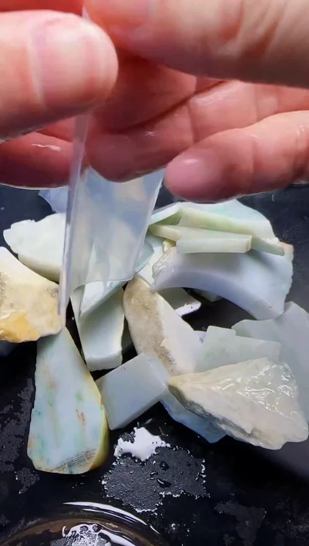 颈饰未镶嵌翡翠糊*123