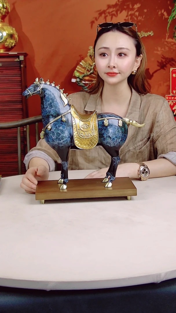 黄铜中号盛世唐马