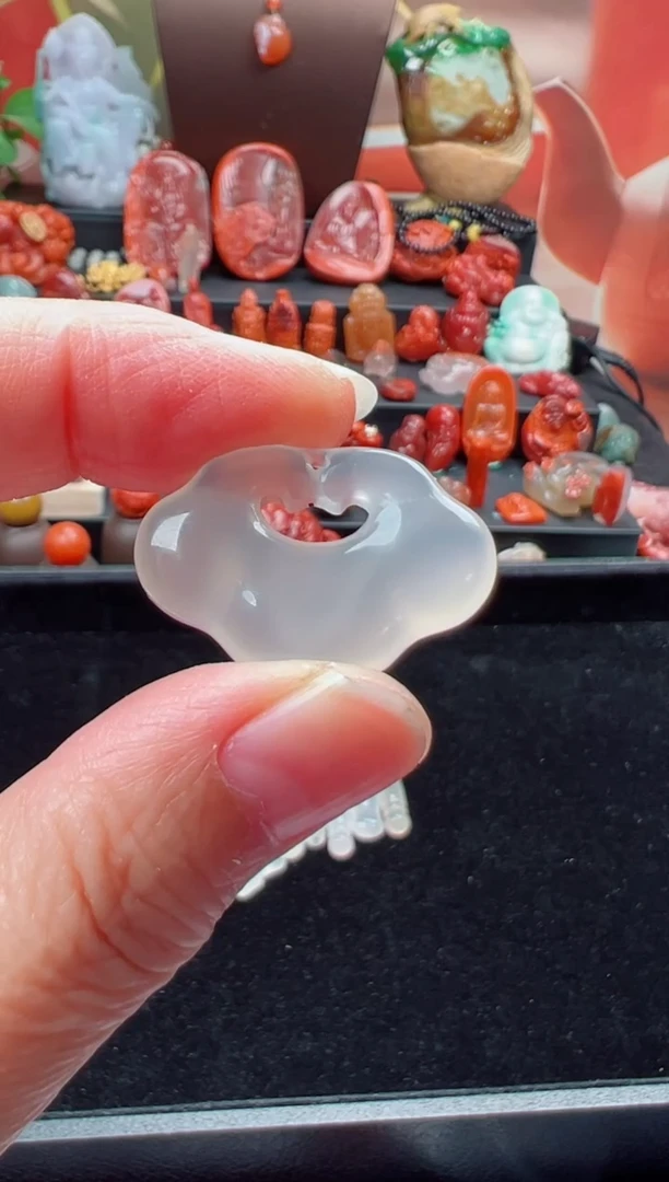 未镶嵌如意玛瑙/玉髓楚*如意