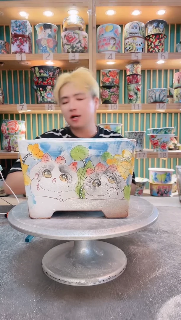 瓷片默认微瑕一物一拍1012-173