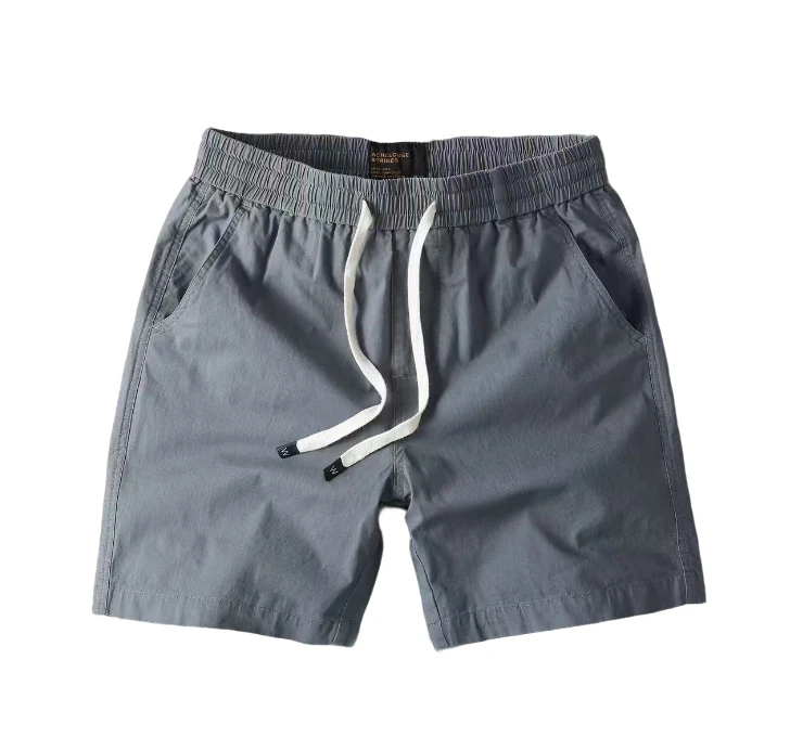 超短裤男四分裤潮牌弹力外贸夏季薄款时尚百搭沙滩休闲短裤4分裤