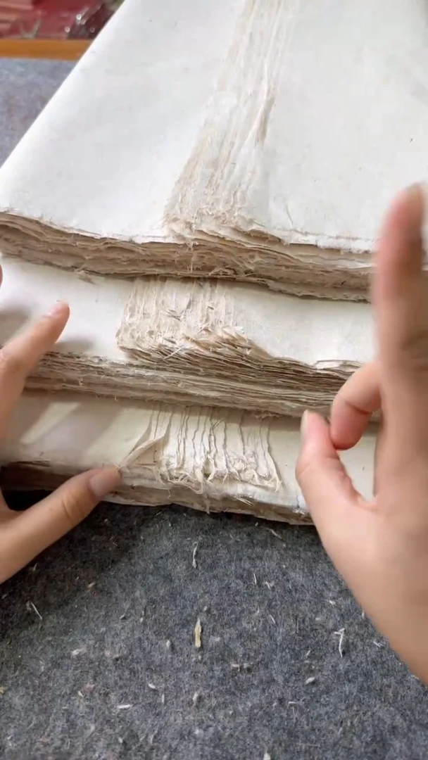 老纸纯手工三尺皮麻纸50*100CM 50张