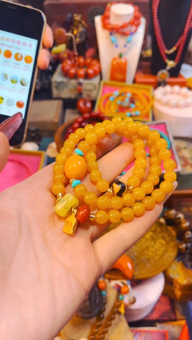 【闪购商品】蜜蜡颈饰未镶嵌兰妹精选精品专属链接148