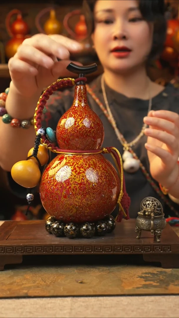 548大漆一物一拍记葫堂出品【不带手串】