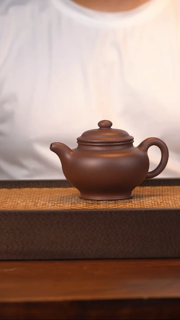 茶壶紫砂大亨掇只底槽青
