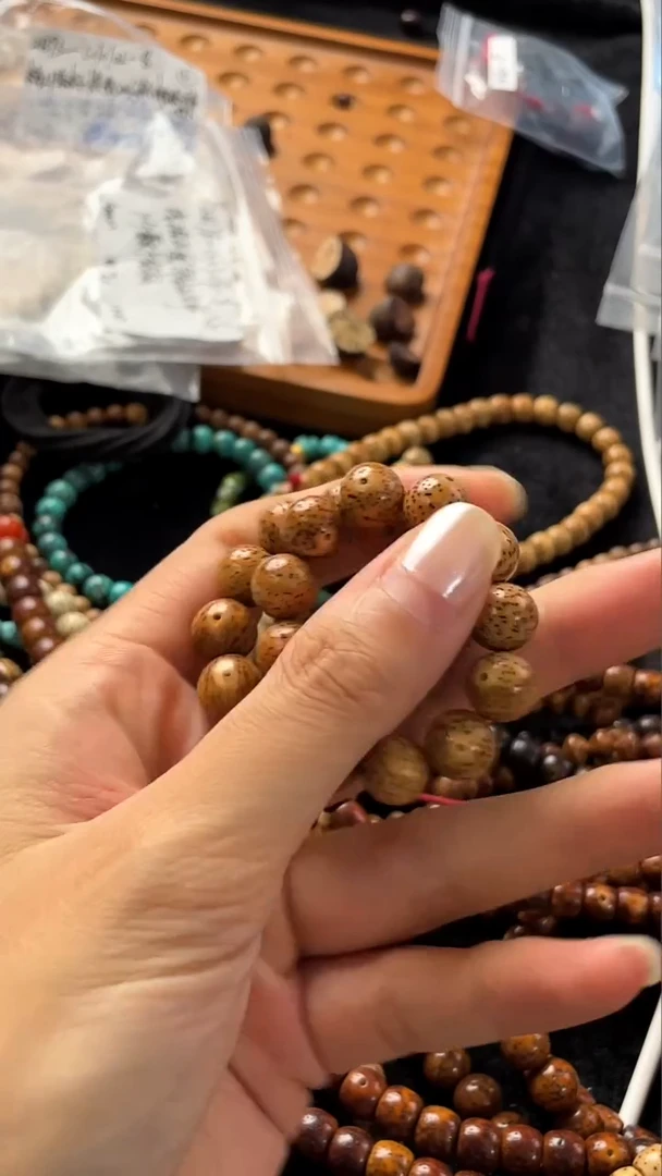 手串星月菩提精工级浅珀正圆10手串