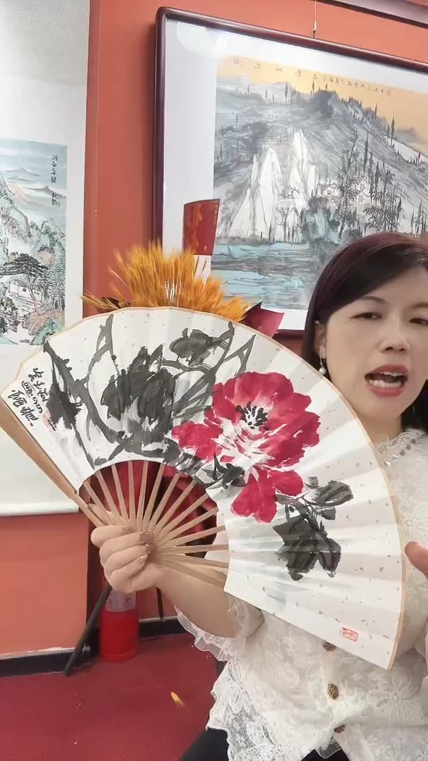国画李少波/国画/扇面