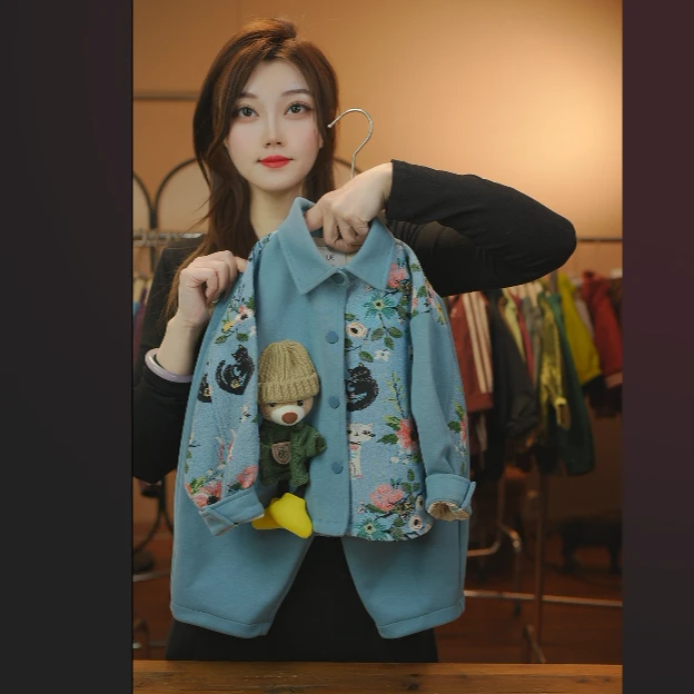 2026春秋季儿童新款韩版时尚潮流文艺休闲套装25610