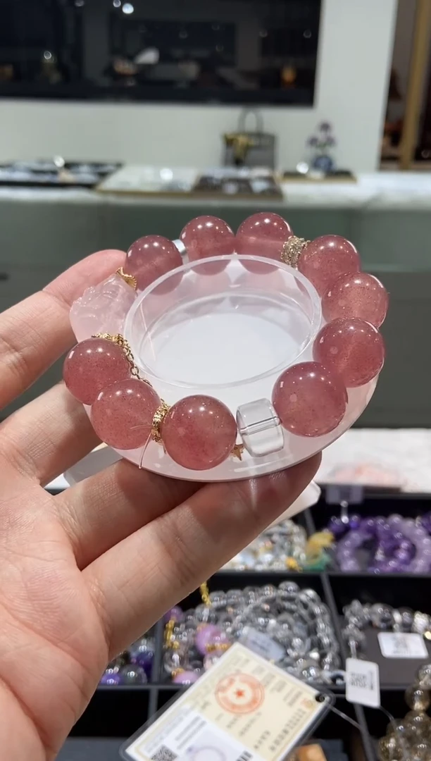 石英质玉手串未镶嵌手串