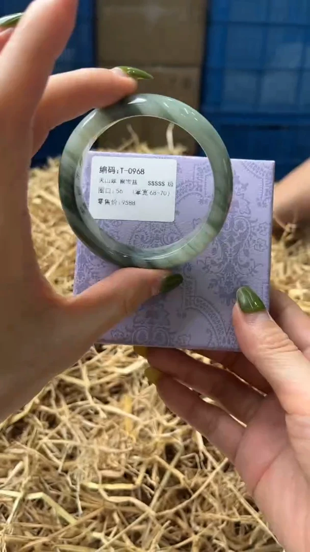 未镶嵌手镯石英质玉T0968