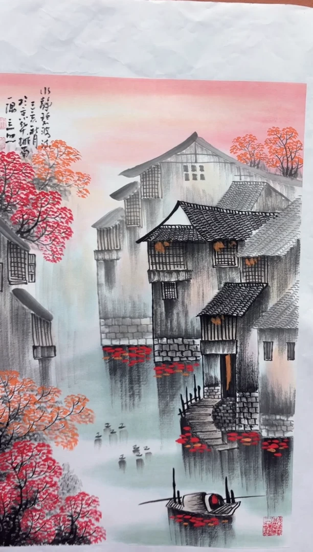 国画师立照老师国画作品