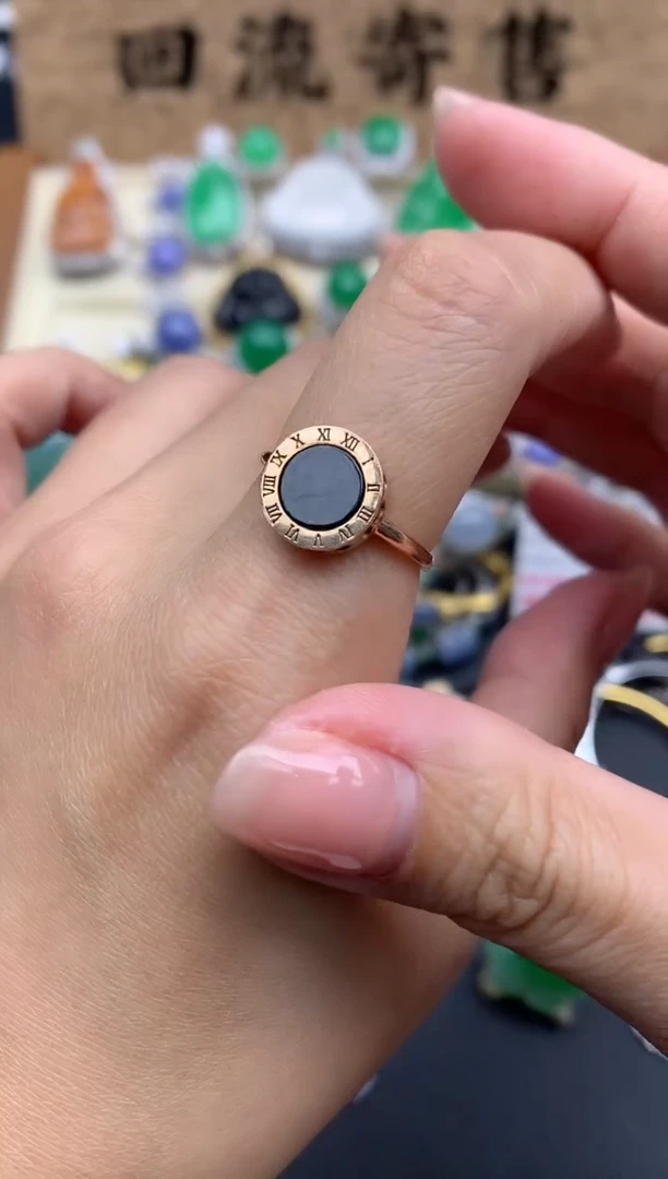 【闪购商品】翡翠戒指18K金镶嵌321-中国好珍宝