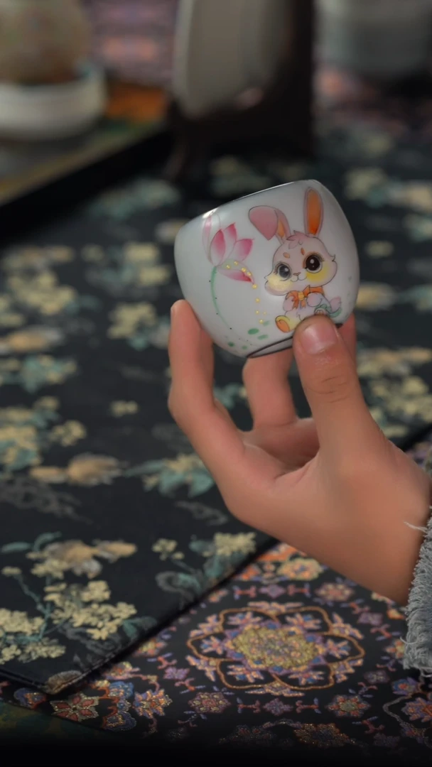 英姐好物分享@@兔子禅定杯