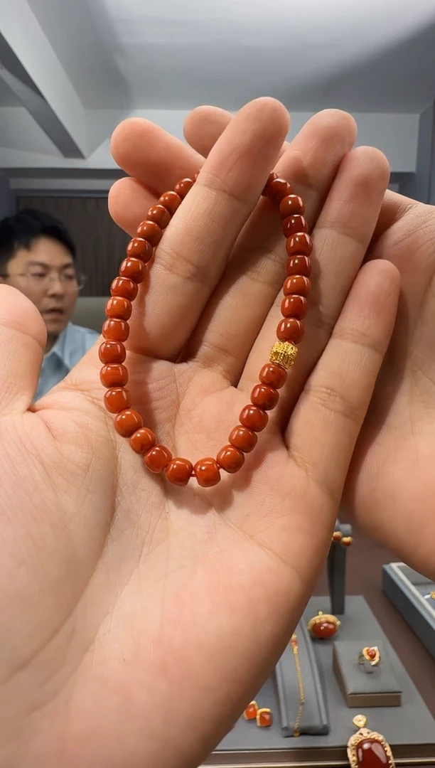 颈饰未镶嵌南红玛瑙13-541-8.30多样性拍一发一