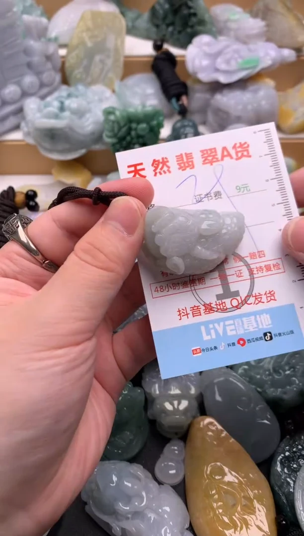 吊坠(不含链)未镶嵌翡翠1