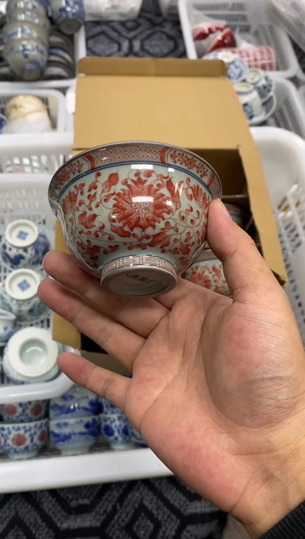 陶瓷景德陶瓷茶具容量约100