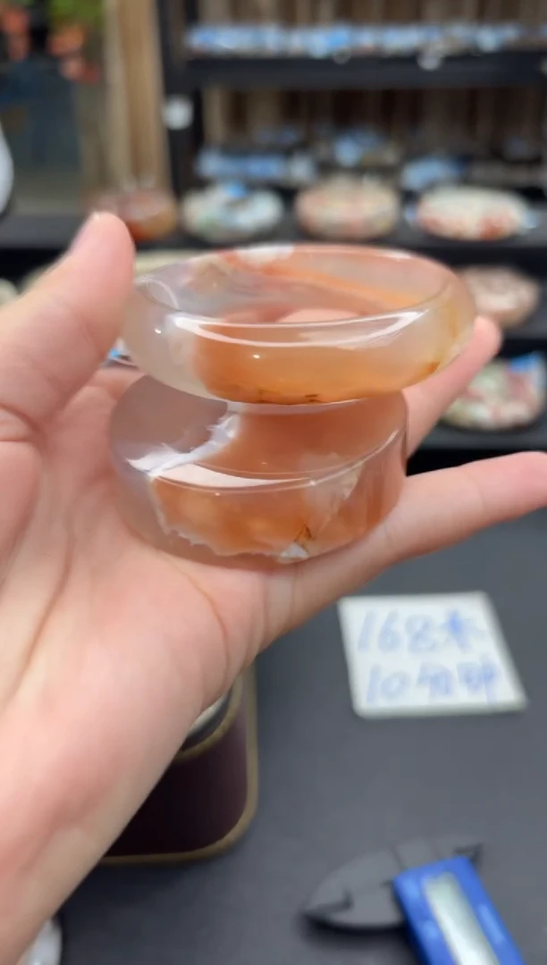 未镶嵌手镯石英质玉290(54圈赠送镯心)