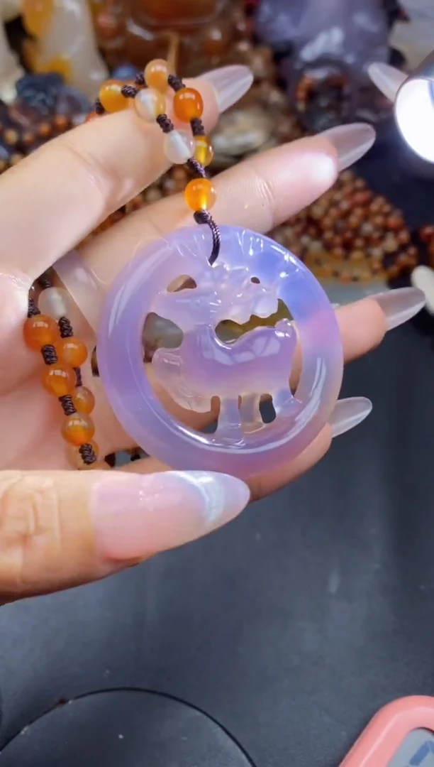 【闪购商品】玛瑙/玉髓颈饰未镶嵌ll